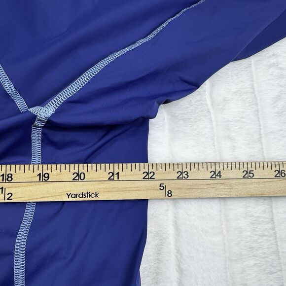 Duluth Trading Suit Up Long Sleeve Mock Neck Swim Tee Men L Slim Fit Stretch NWT - Picture 3 of 13